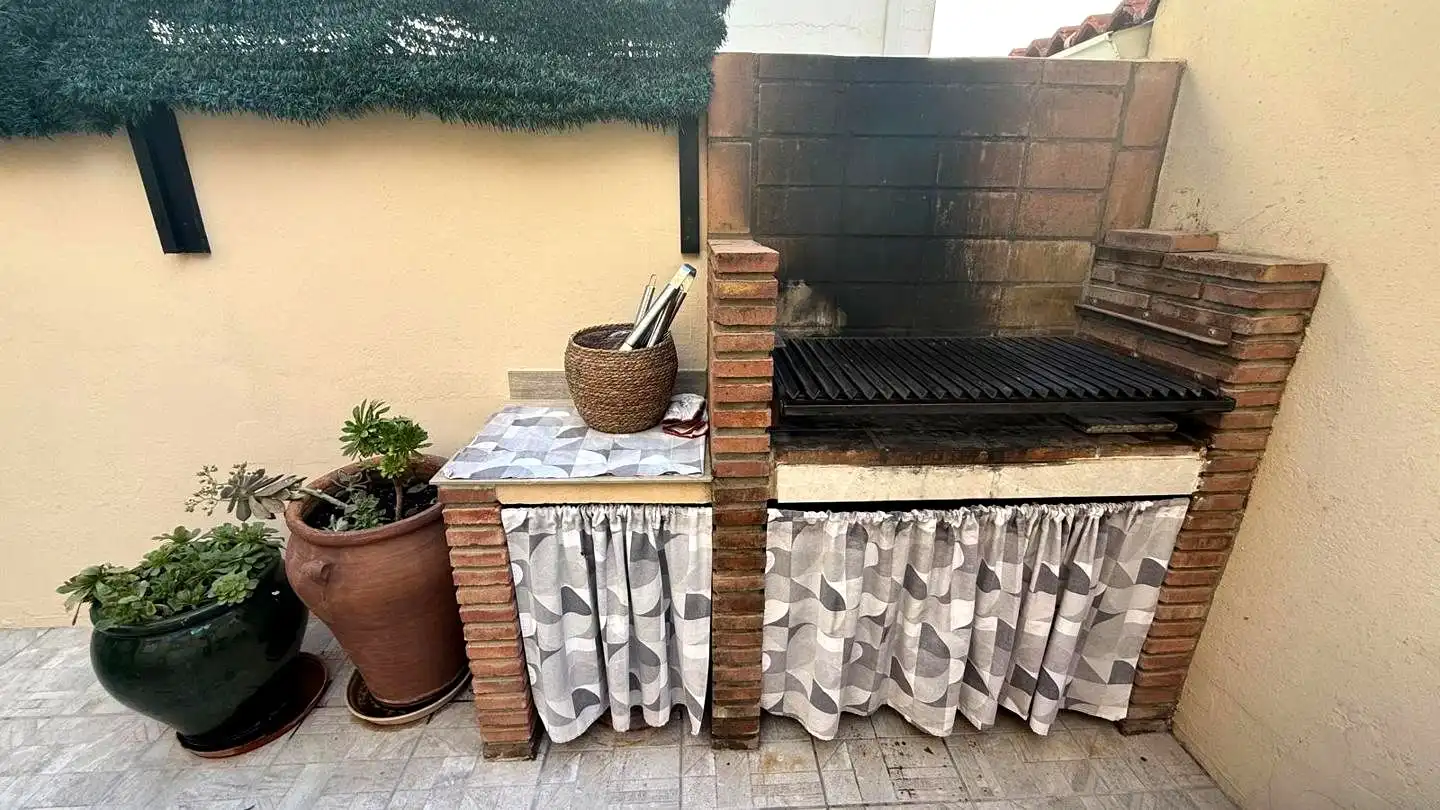Terraza de Casa adosada en venta en Málaga con Aire acondicionado y Piscina comunitaria