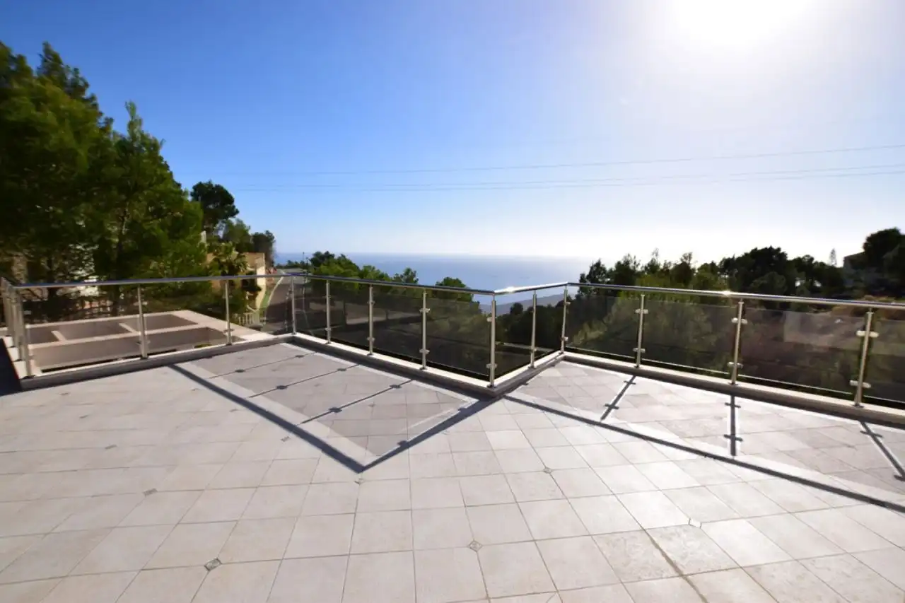 Jardín de Casa o chalet en venta en Altea con Aire acondicionado, Jardín privado y Trastero
