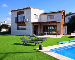 Schwimmbecken von Haus oder Chalet miete in San Antonio de Benagéber mit Klimaanlage, Terrasse und Schwimmbad