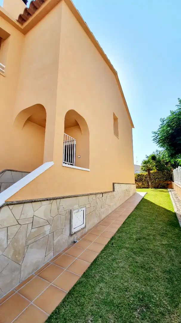 Exterior view of Houses for sale in Calafell  with Heating, Private garden and Terrace