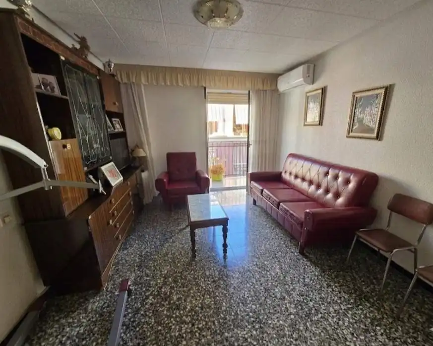 Living room of Flat for sale in Elche / Elx  with Air Conditioner and Balcony