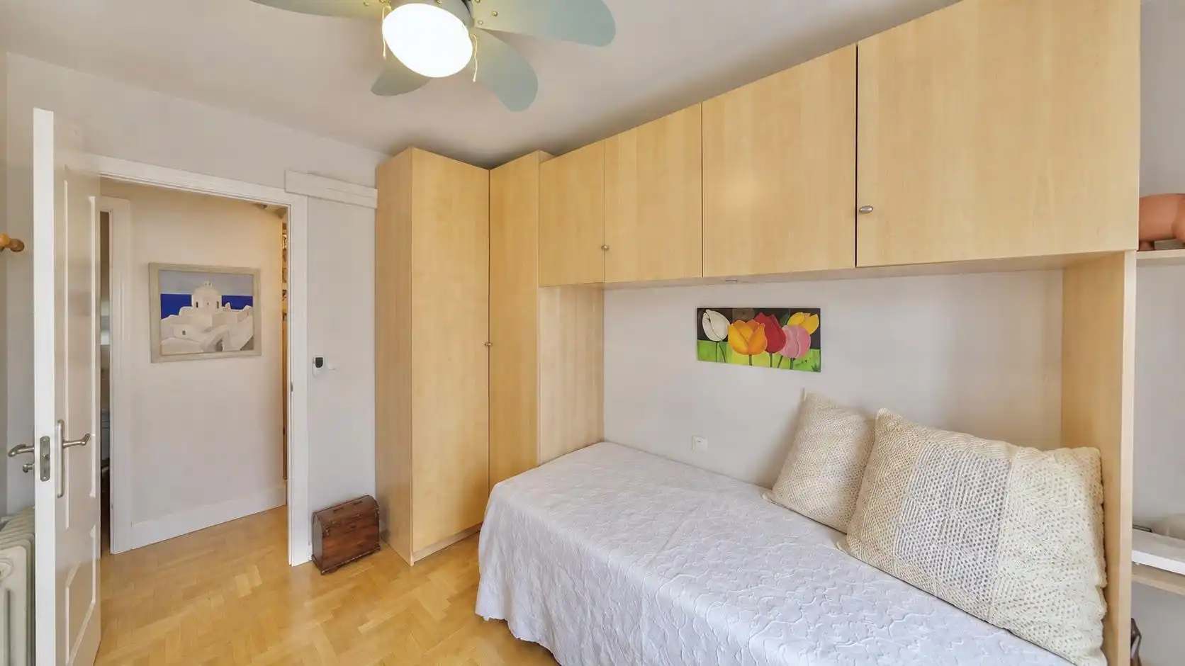 Dormitori de Apartament en venda en Fuenlabrada amb Aire condicionat, Calefacció i Jardí privat