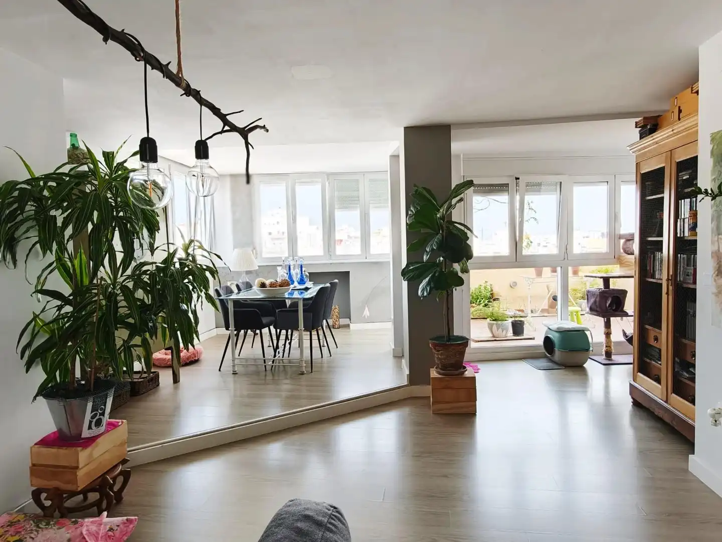 Sala d'estar de Àtic en venda en San Fernando amb Aire condicionat i Terrassa