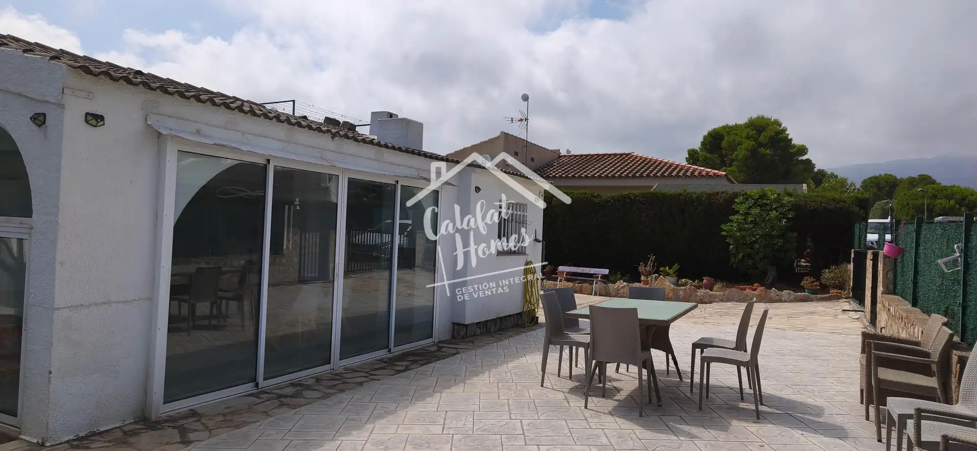 Terrassa de Casa o xalet en venda en L'Ametlla de Mar  amb Aire condicionat, Calefacció i Jardí privat