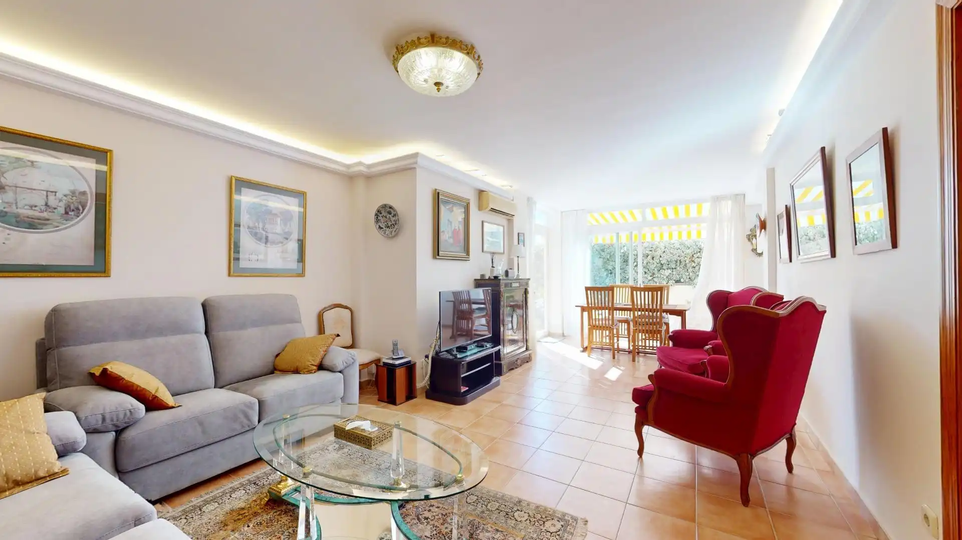 Sala d'estar de Planta baixa en venda en  Palma de Mallorca amb Aire condicionat, Terrassa i Traster