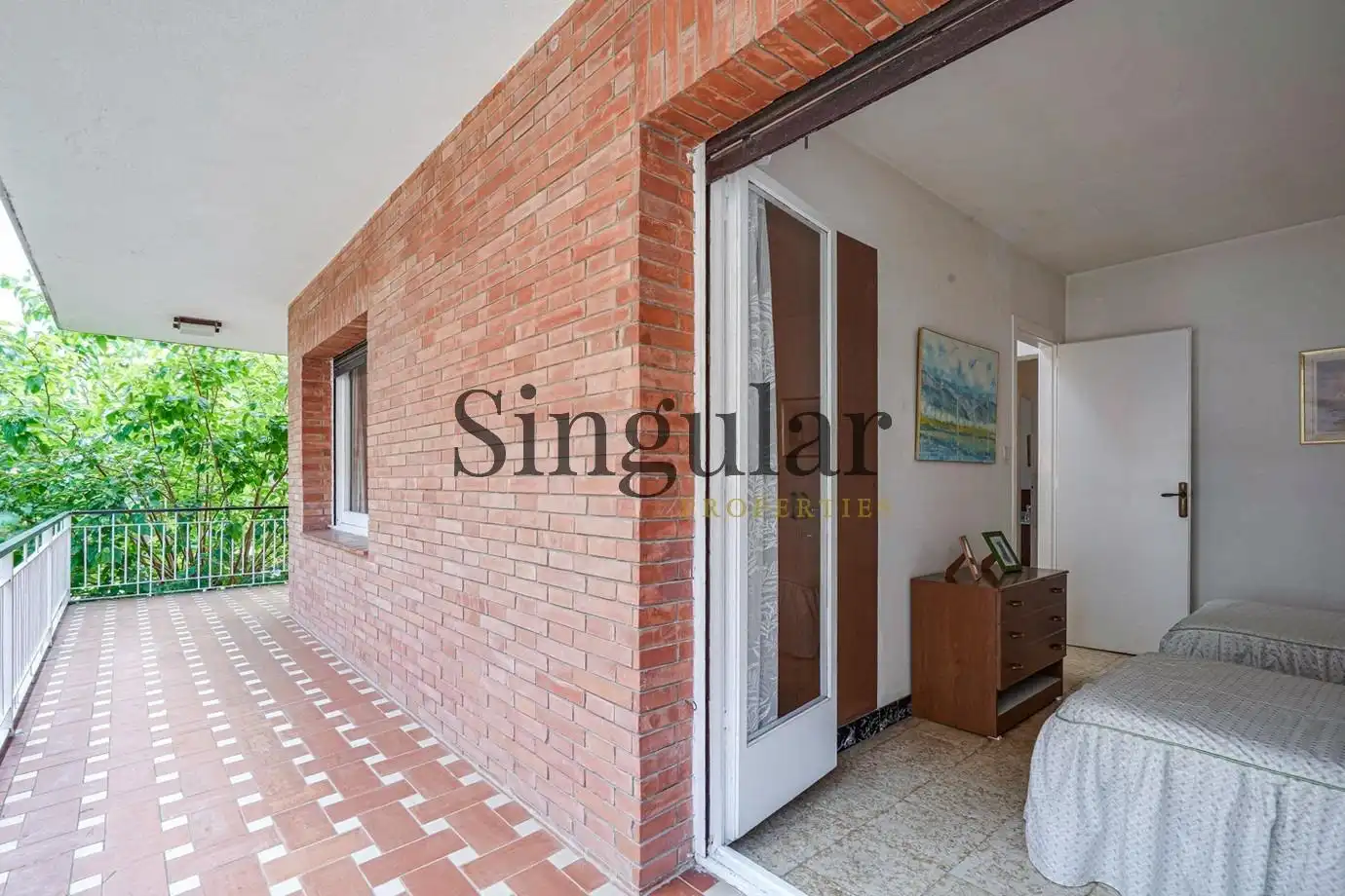 Balcony of Houses for sale in Castelldefels  with Private garden and Terrace