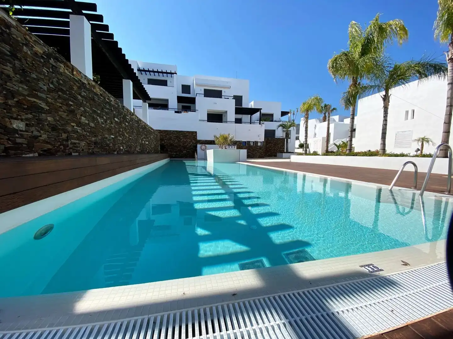 Piscina de Pis en venda en Mojácar amb Aire condicionat, Calefacció i Moblat