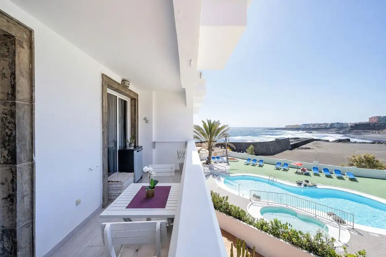 Terrasse von Wohnung zum Verkauf in Telde mit Möbliert, Balkon und Gemeinschaftspool