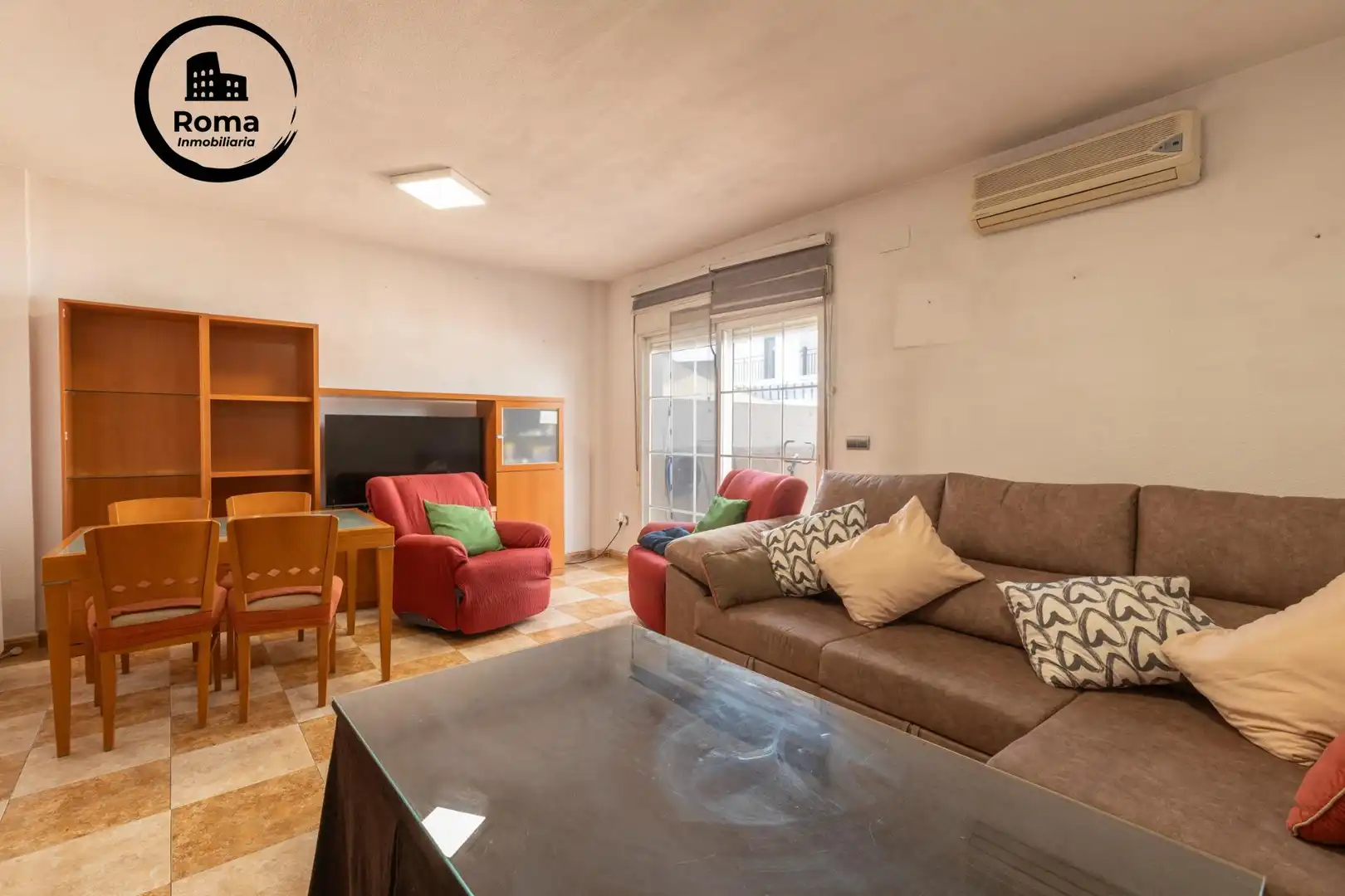 Living room of Detached homes for sale in Maracena  with Air Conditioner, Heating and Terrace