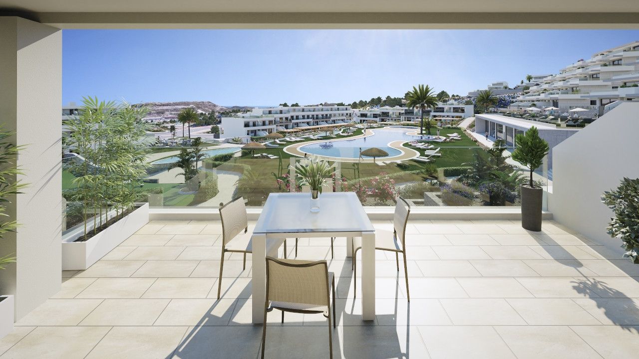 Terrace of Apartment for sale in Finestrat  with Air Conditioner, Heating and Terrace