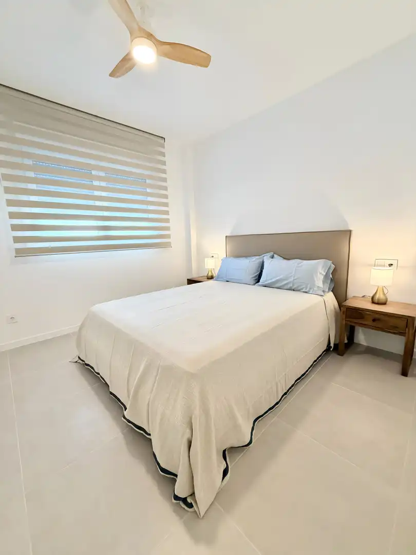 Bedroom of Apartments for rent in Estepona  with Air Conditioner, Terrace and Swimming Pool
