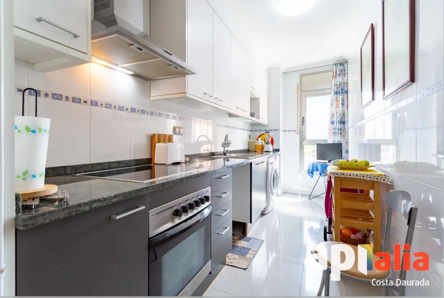 Kitchen of Flat for sale in Cambrils  with Heating, Parquet flooring and Swimming Pool