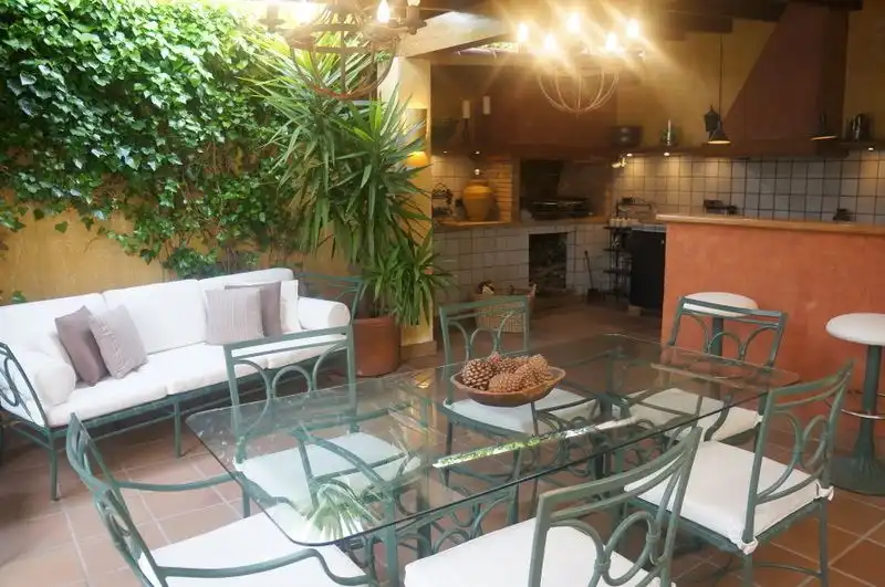 Terraza de Casa o chalet en venta en Castell d'Aro, Platja d'Aro i s'Agaró con Aire acondicionado, Calefacción y Jardín privado