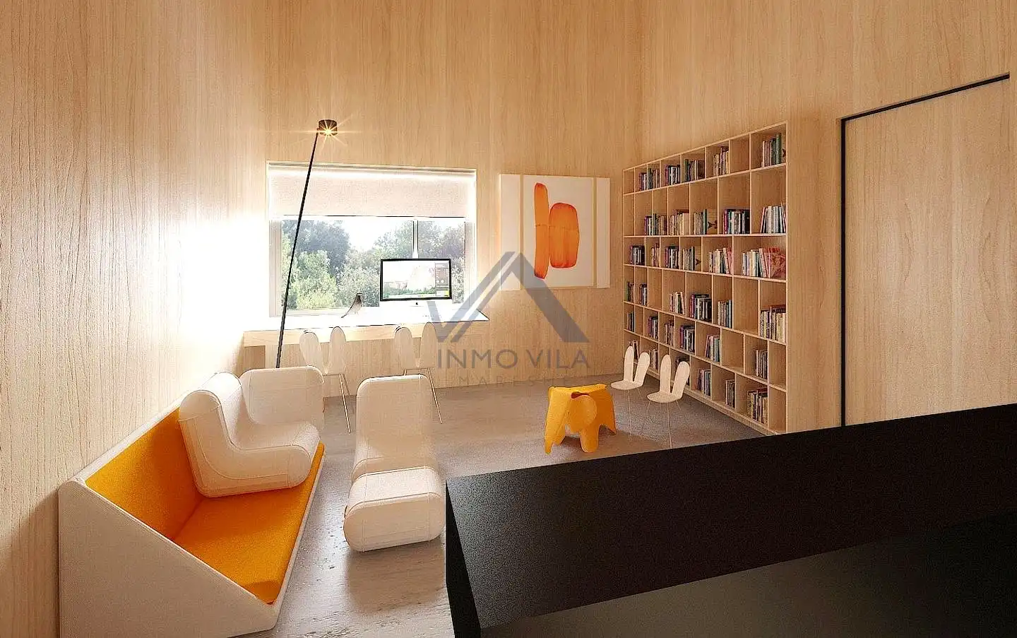 Sala de estar de Casa o chalet en venta en Barcelona con Jardín privado, Terraza y Piscina