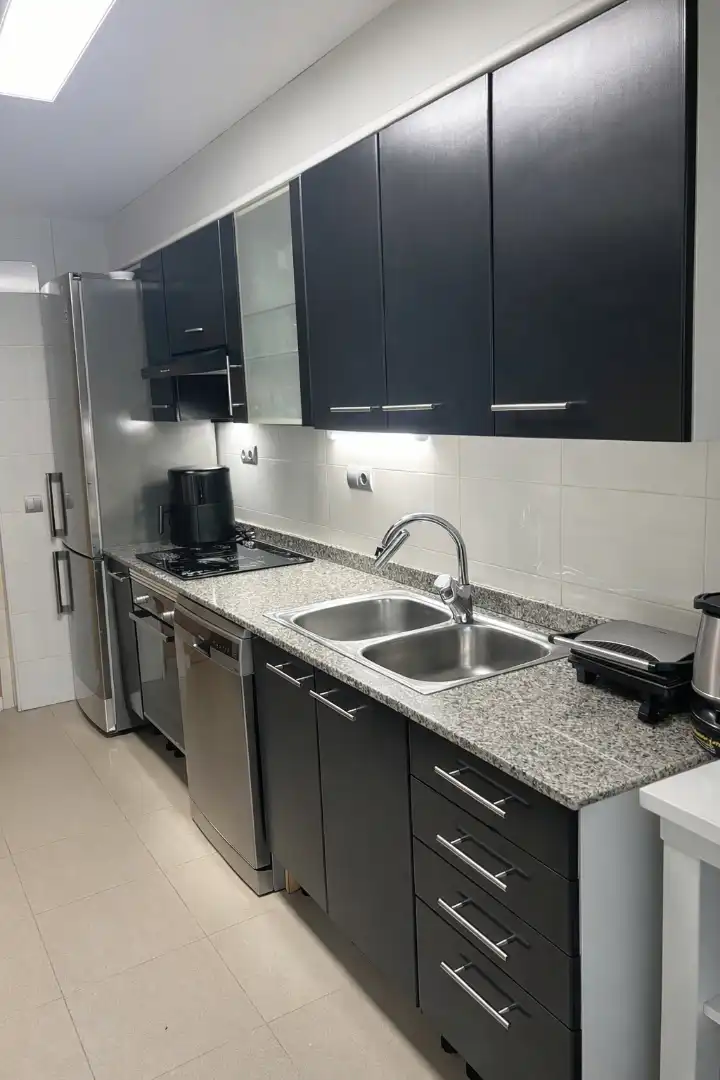 Cuina de Pis en venda en Sant Cugat del Vallès amb Calefacció, Terrassa i Traster