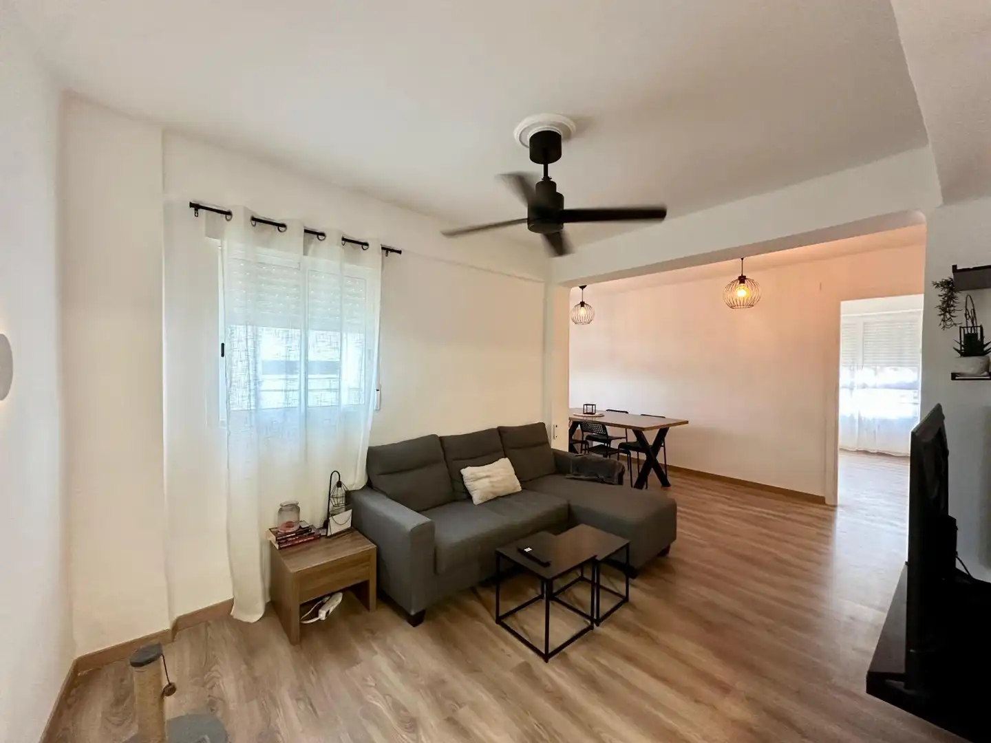Living room of Flat for sale in La Pobla Llarga, Valencia