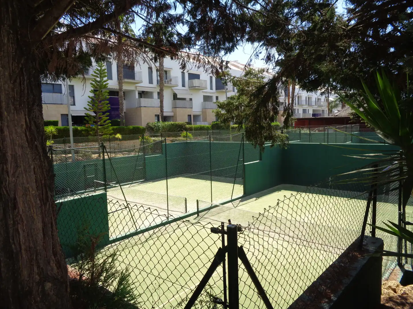 Vista exterior de Apartamento en venta en Islantilla con Aire acondicionado, Calefacción y Jardín privado