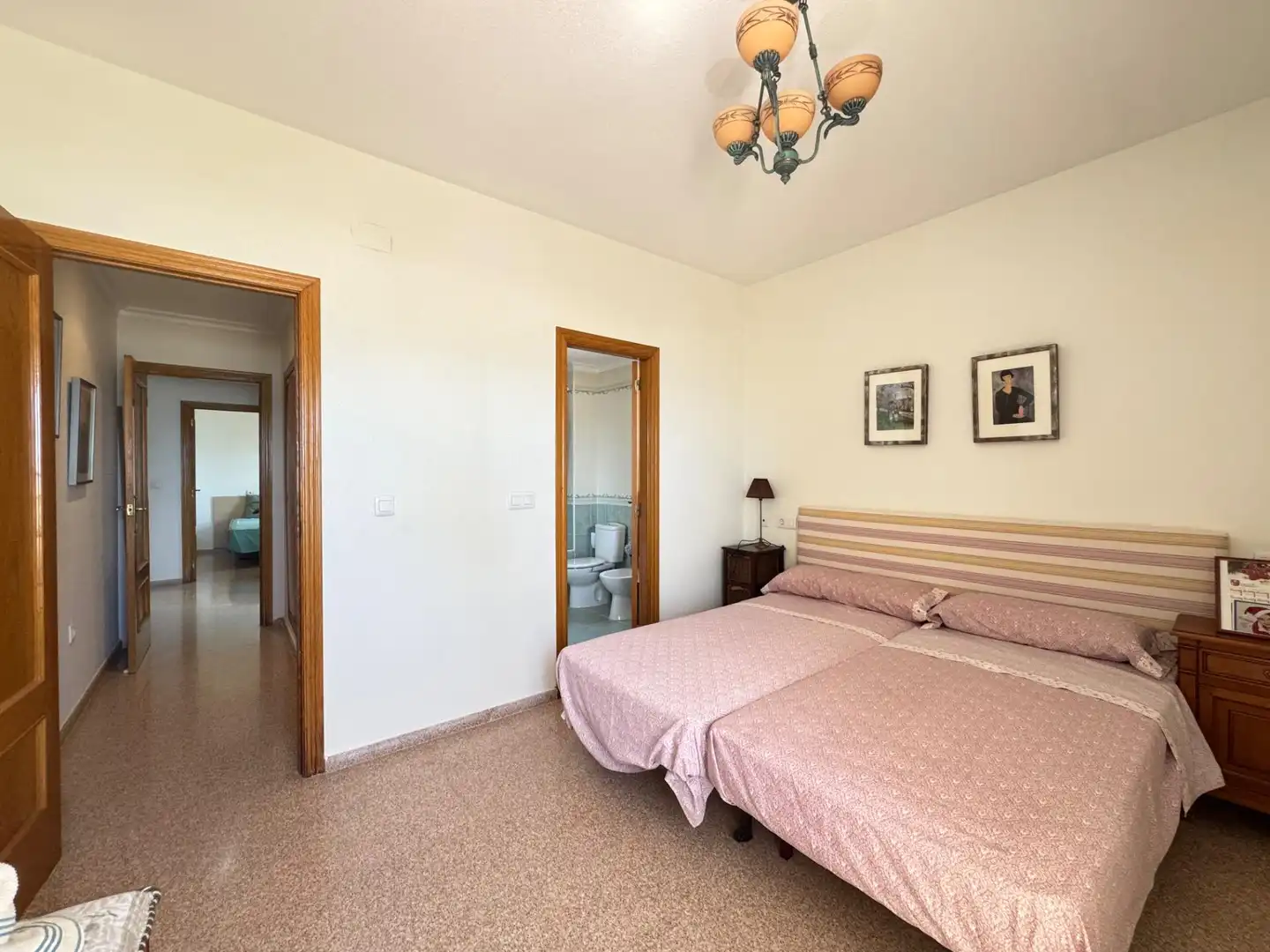 Bedroom of Ground floor for sale in El Campello  with Air Conditioner, Private garden and Community pool