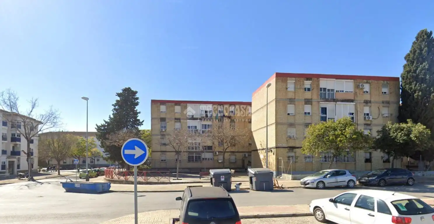 Exterior view of Flat for sale in Jerez de la Frontera  with Air Conditioner