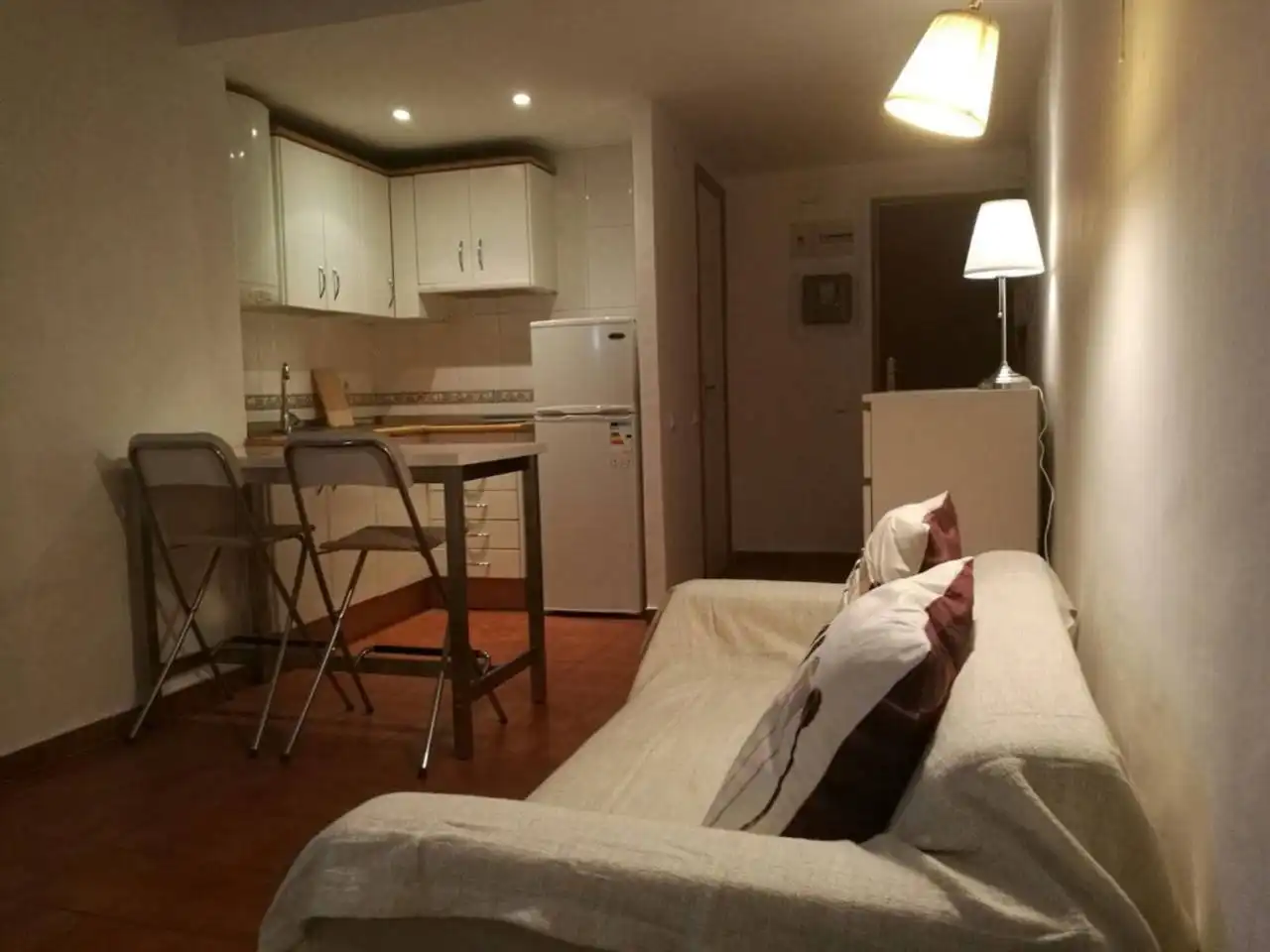 Wohnzimmer von Wohnung zur Miete in Barcelona mit Möbliert