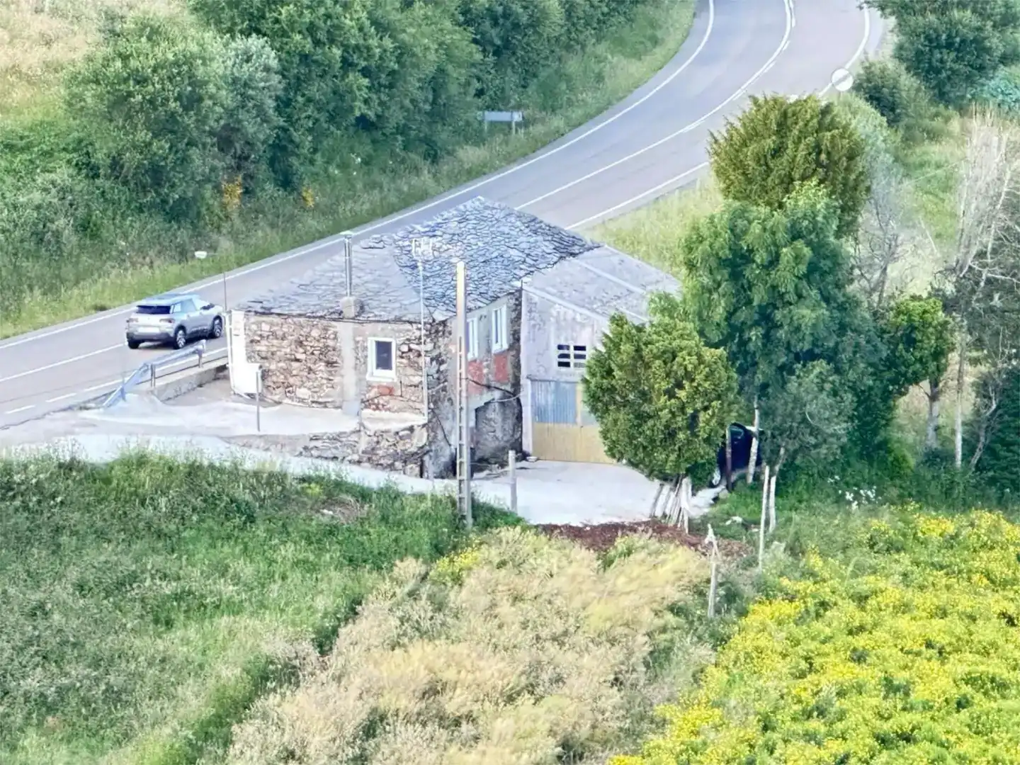 Vista exterior de Casa o xalet en venda en A Fonsagrada 