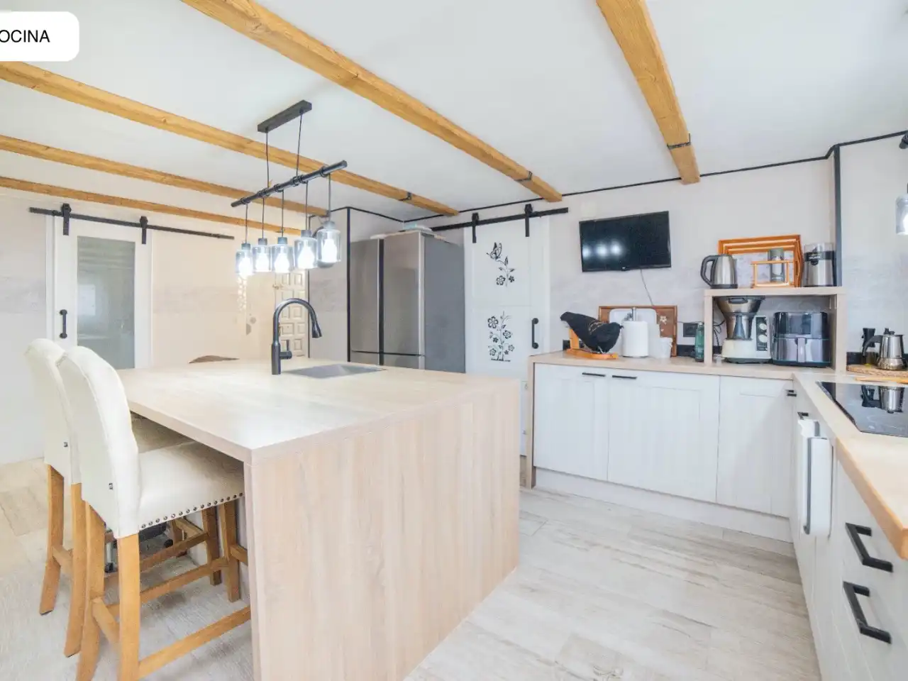 Cocina de Casa o chalet en venta en Navalagamella, Madrid