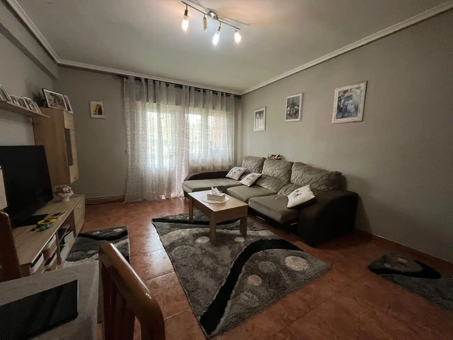 Wohnzimmer von Wohnung zum Verkauf in Tomelloso mit Heizung, Terrasse und Schwimmbad