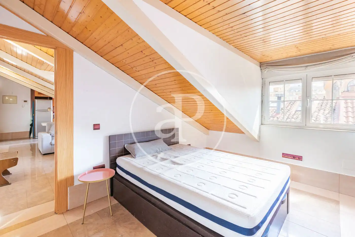Schlafzimmer von Wohnung zum Verkauf in Madrid mit Klimaanlage, Heizung und Möbliert