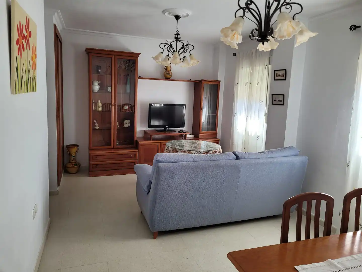 Sala de estar de Piso en venta en Cortegana con Horno, Microondas y Balcón