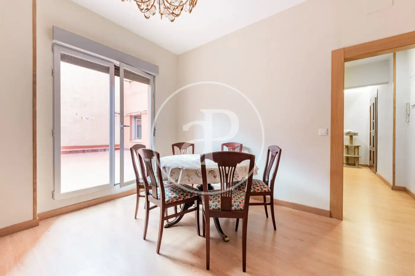 Dining room of Flat for sale in Madrid  with Heating, Terrace and Storage room
