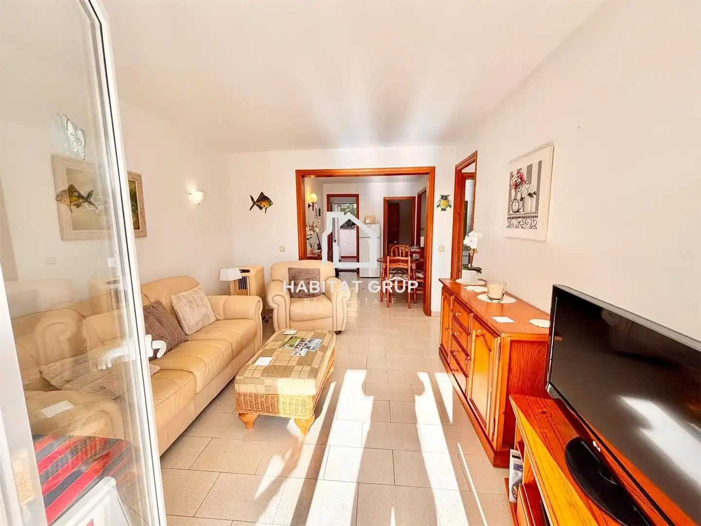 Living room of Flat for sale in Ciutadella de Menorca  with Heating, Terrace and Community pool