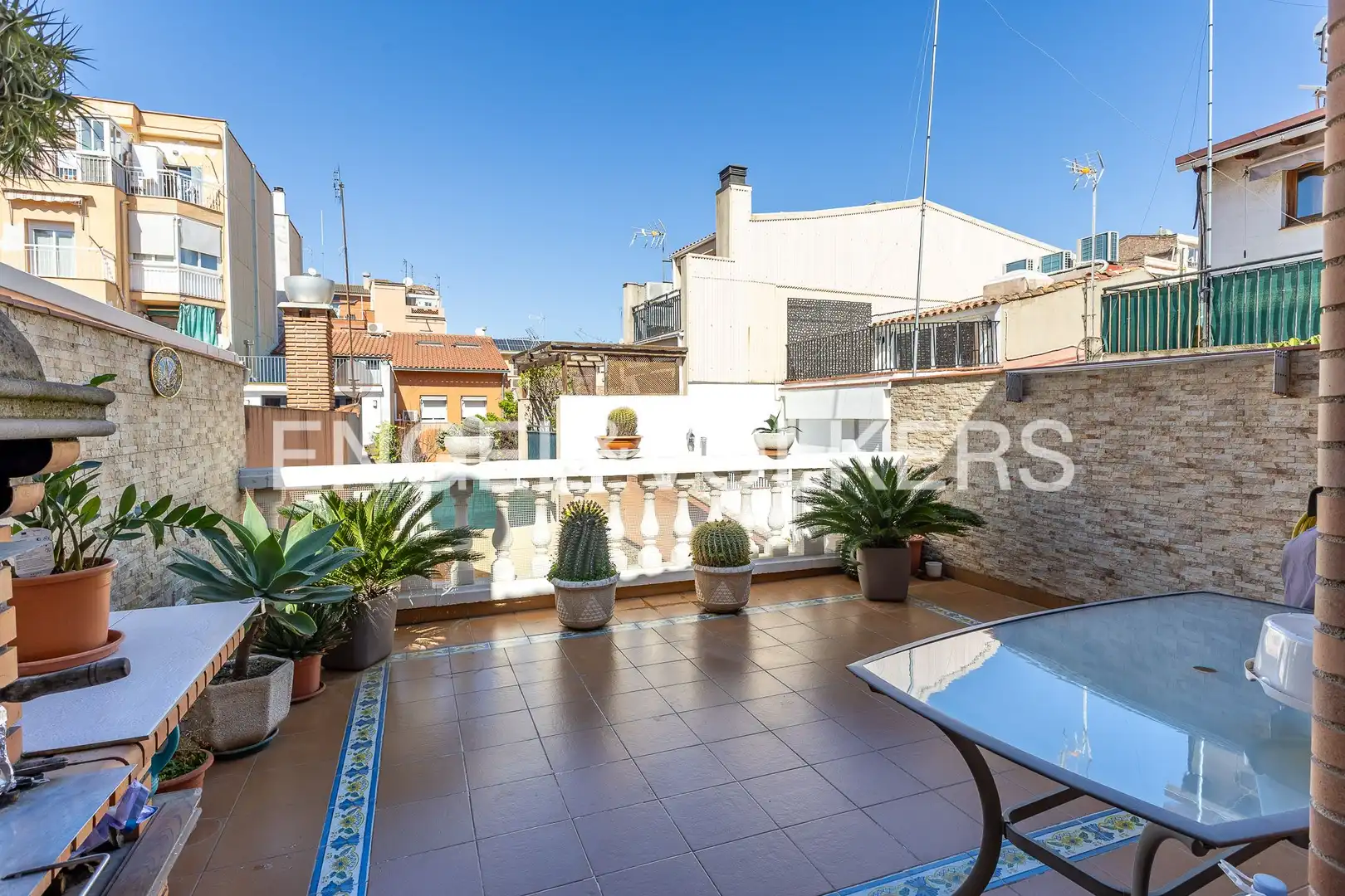 Terrassa de Casa o xalet en venda en Barcelona amb Aire condicionat, Calefacció i Parquet