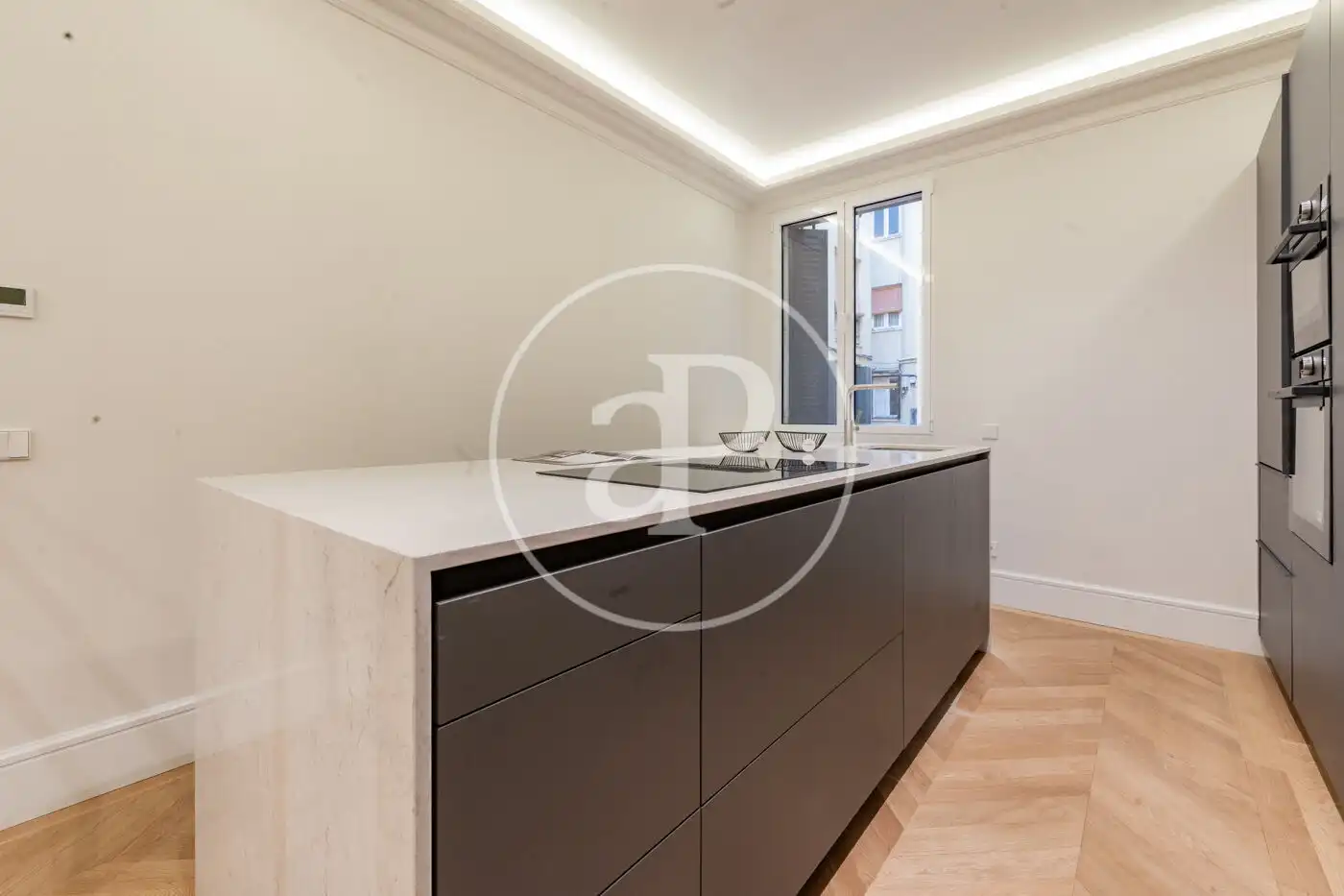Küche von Wohnung zum Verkauf in Madrid mit Klimaanlage, Heizung und Balkon