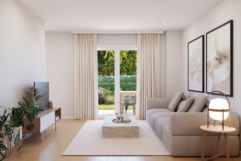 Neubau-Erdgeschosswohnung mit Pool zum Verkauf in Carrer Neus Català 11, imagen 2