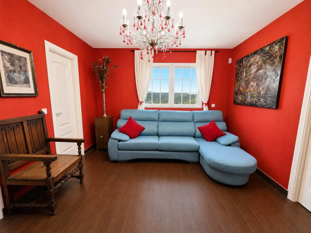 Living room of Houses for sale in Torremocha de Jarama  with Heating, Private garden and Terrace