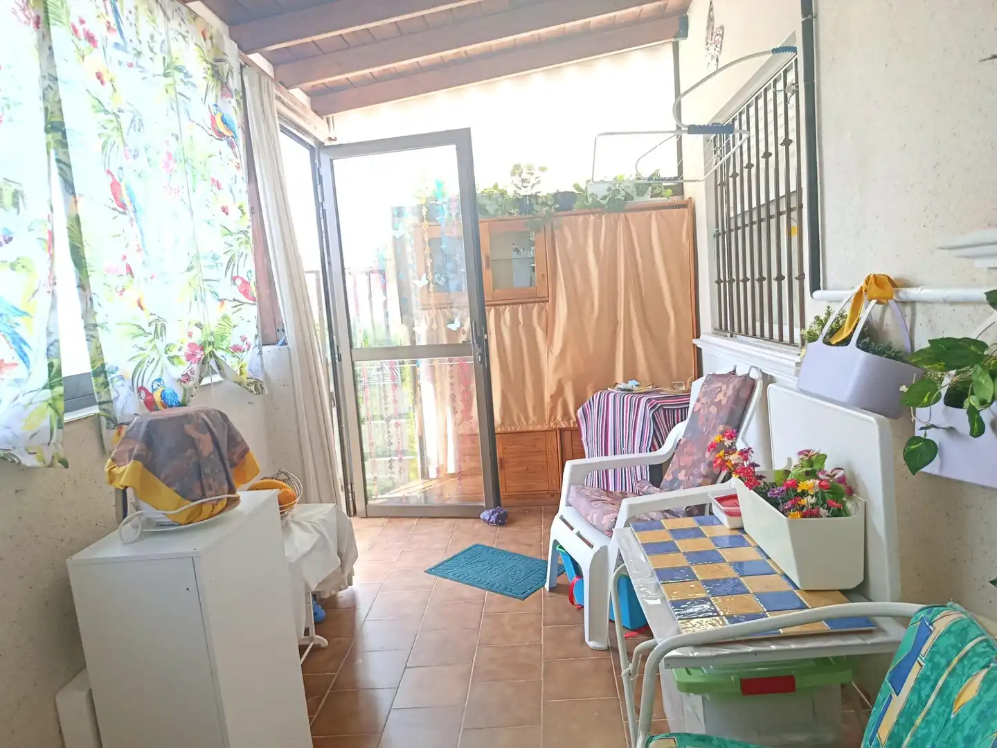 Terrassa de Casa adosada en venda en Castalla amb Jardí privat, Terrassa i Moblat