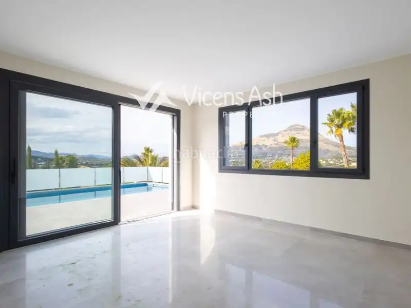Bedroom of Houses for sale in Jávea / Xàbia  with Air Conditioner and Swimming Pool