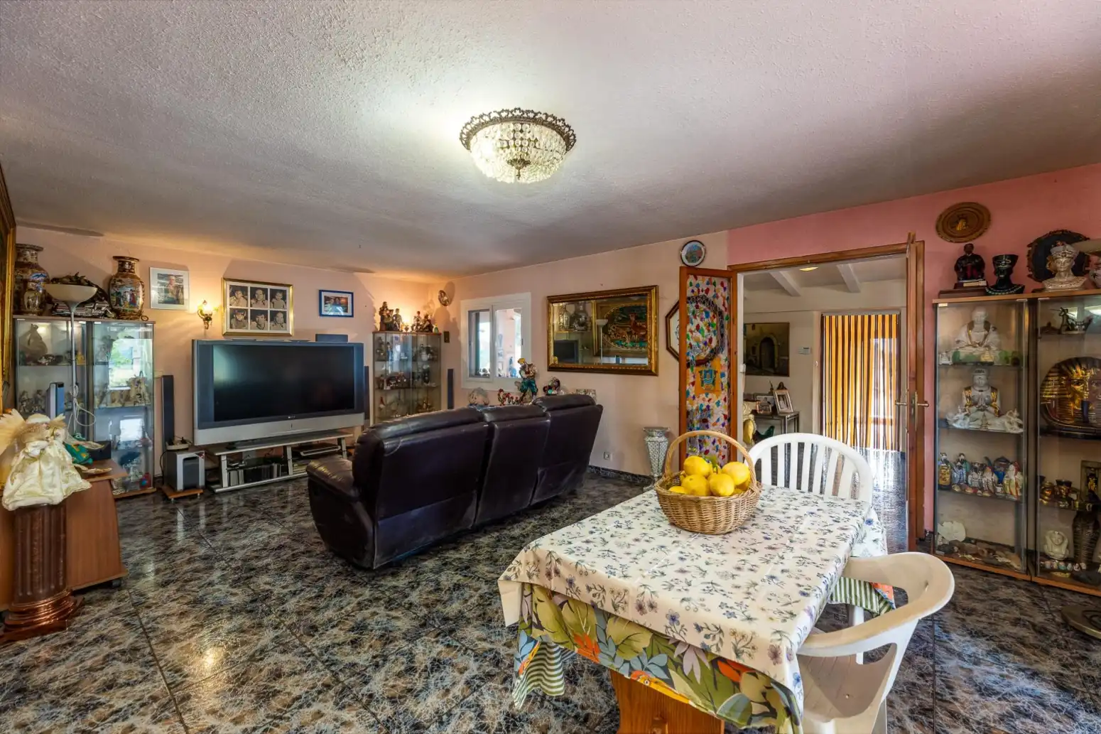 Sala de estar de Casa o chalet en venta en Llucmajor con Parquet, Terraza y Trastero