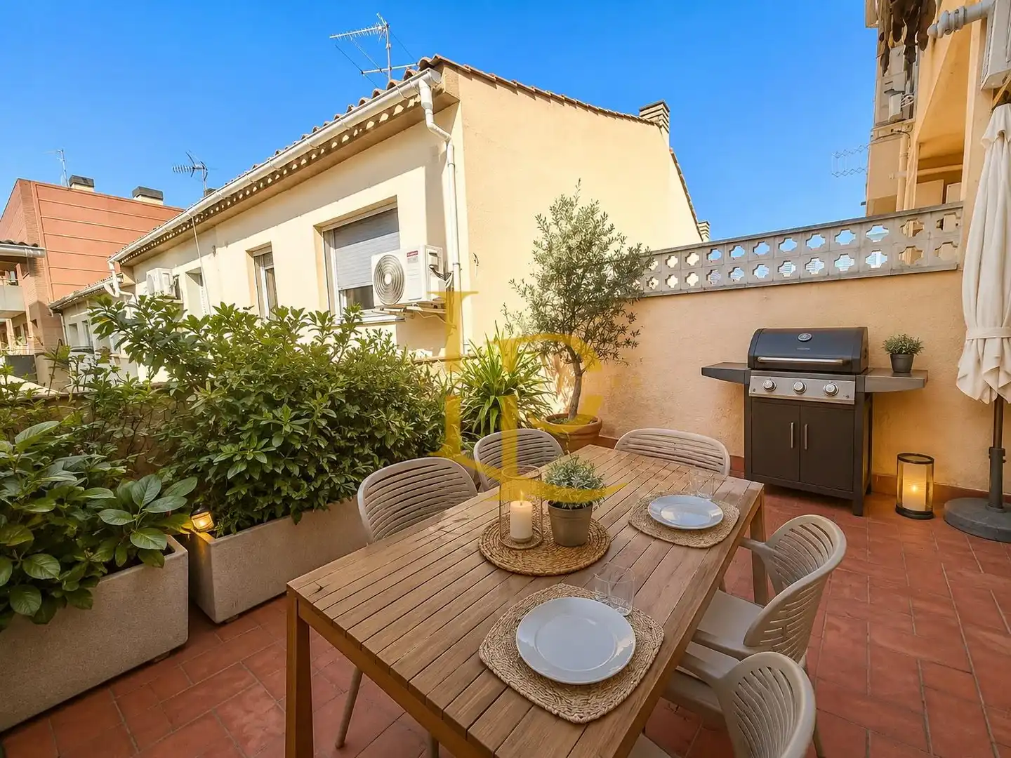 Terrassa de Casa adosada en venda en Cerdanyola del Vallès amb Aire condicionat, Calefacció i Terrassa