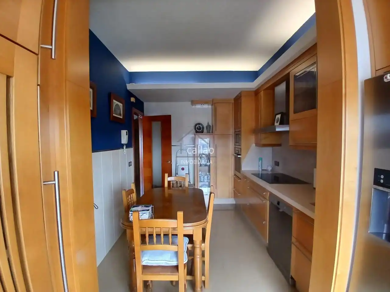 Cocina de Piso de alquiler en Ferrol con Calefacción, Parquet y Trastero