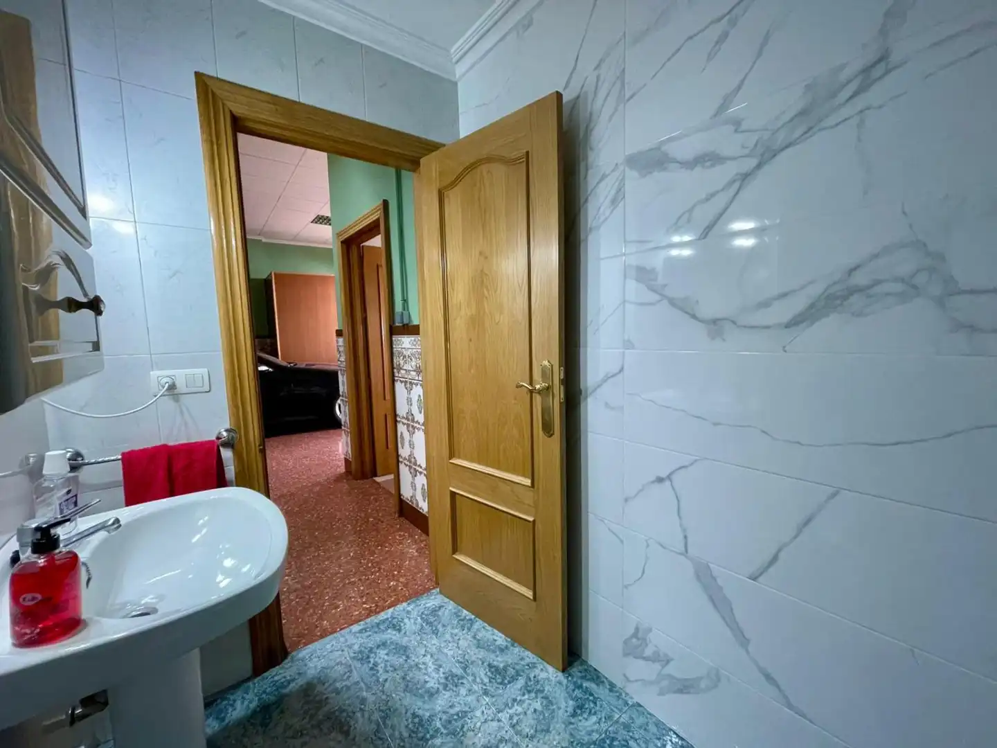 Baño de Casa o chalet en venta en Valdepeñas con Aire acondicionado, Calefacción y Terraza