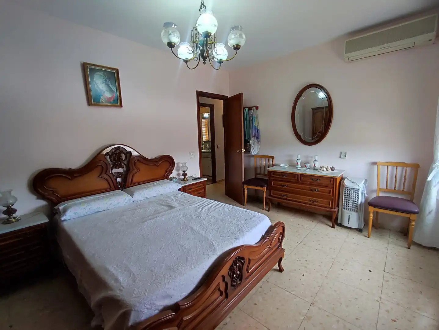 Bedroom of Flat for sale in Manzanares  with Air Conditioner, Heating and Terrace