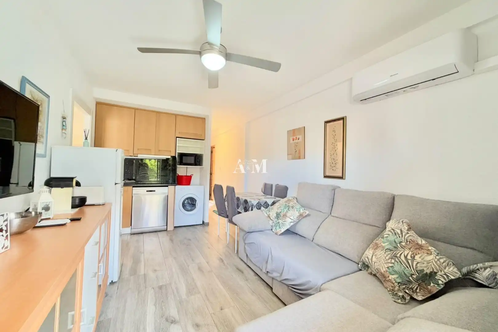 Sala de estar de Piso de alquiler en Mil Palmeras