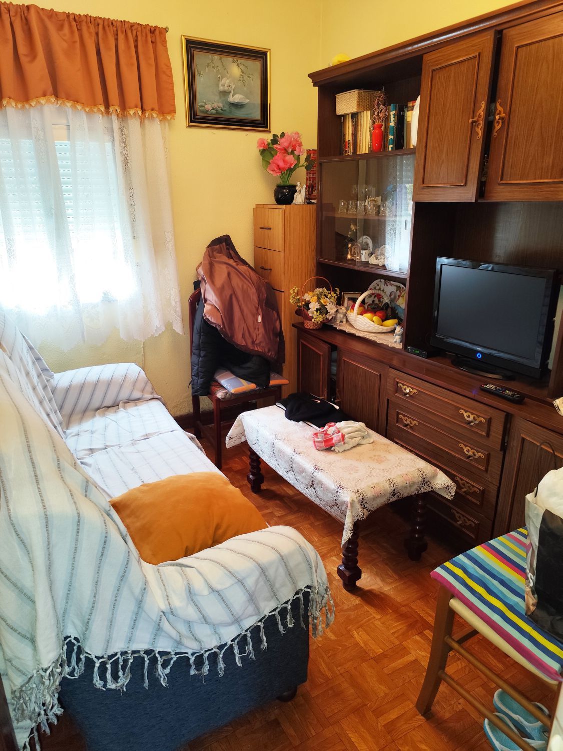 Sala d'estar de Pis en venda en Palencia Capital amb Calefacció