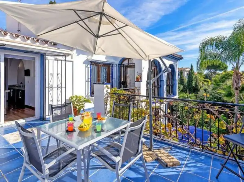Terrassa de Casa o xalet de lloguer en Marbella amb Aire condicionat, Calefacció i Jardí privat