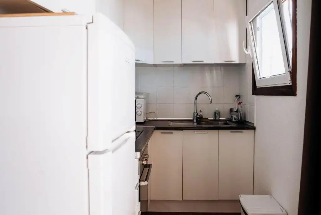 Kitchen of Ground floor for rent in San Bartolomé de Tirajana  with Air Conditioner, Terrace and Furnished
