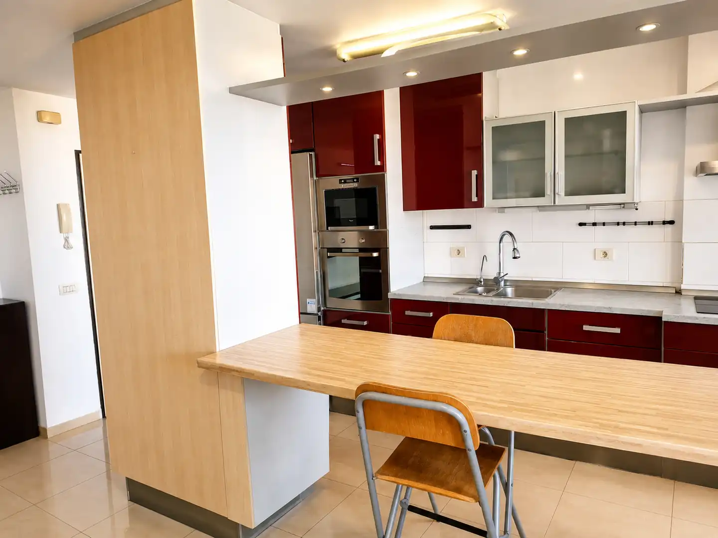 Kitchen of Flat for rent in Santa Cruz de Tenerife  with Furnished, Oven and Washing machine