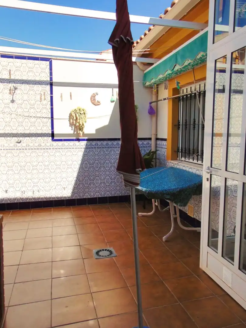 Terrassa de Casa adosada en venda en Pilar de la Horadada amb Aire condicionat, Calefacció i Jardí privat