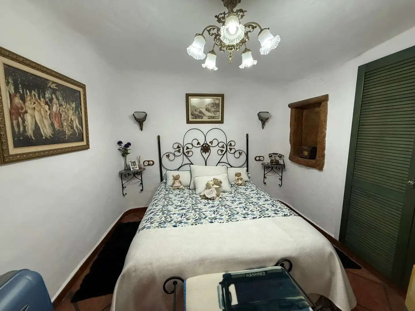 Schlafzimmer von Haus oder Chalet zum Verkauf in Elda mit Klimaanlage, Heizung und Privatgarten