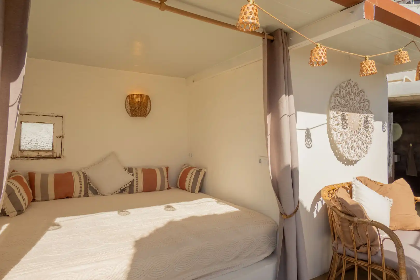 Habitación de Dúplex de alquiler en Mogán con Aire acondicionado, Terraza y Amueblado